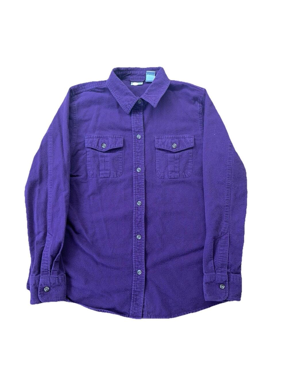 L .L.Bean Medium Womens 100% Cotton Soft Flannel Chamois